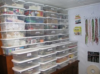Clothes & toys storage - plastic boxes